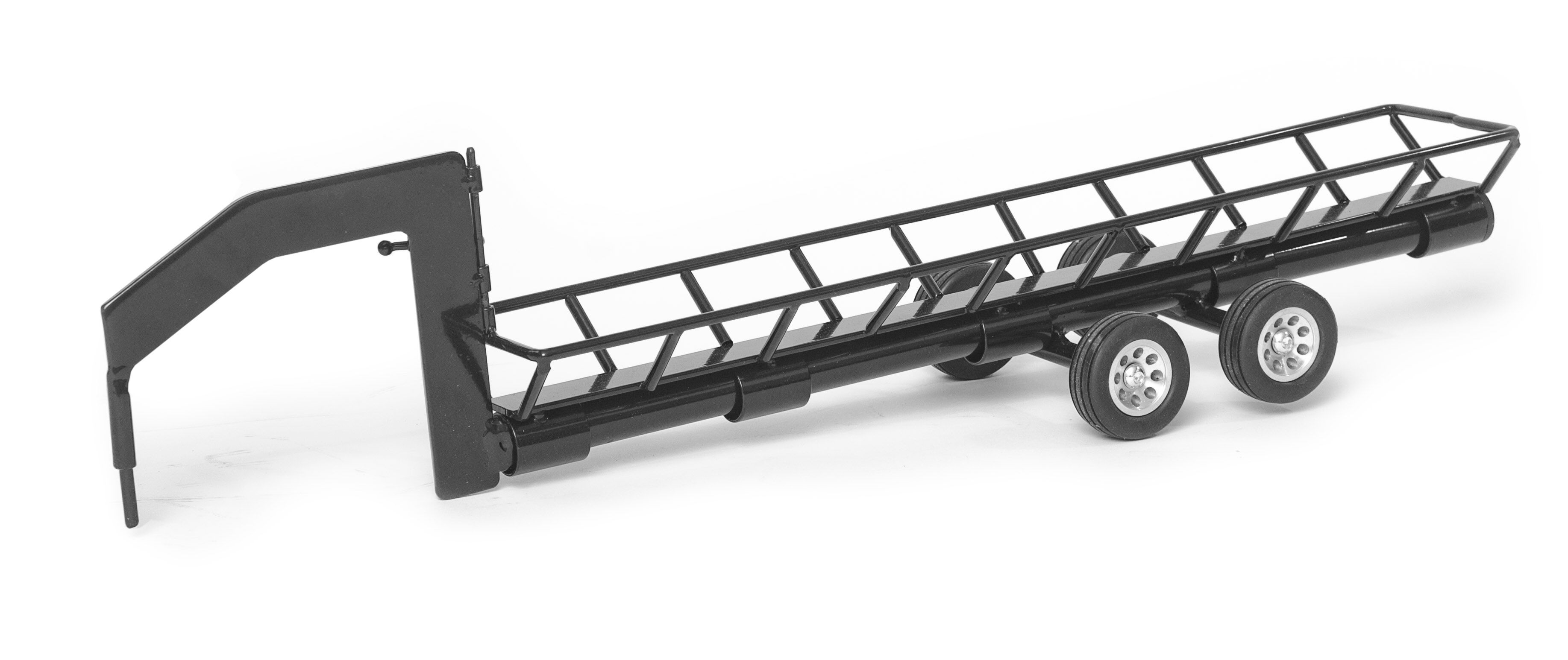 Gooseneck Hay Dump Trailer Black Little Buster Toys