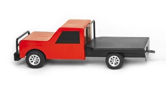 little red toy truck