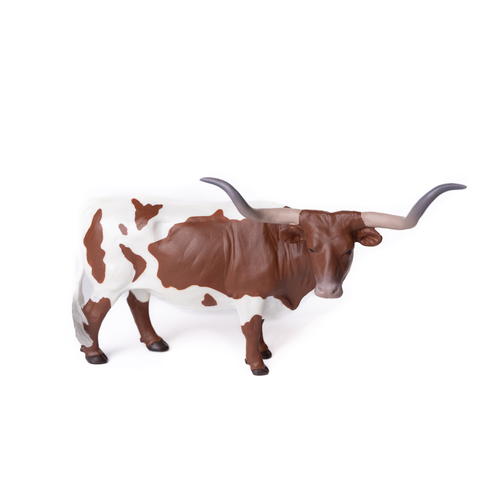 Little Buster Toys: Texas Longhorn Steer Red/White