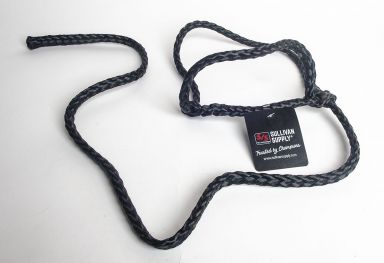 Plush Animal Halter One Size Fits All Black