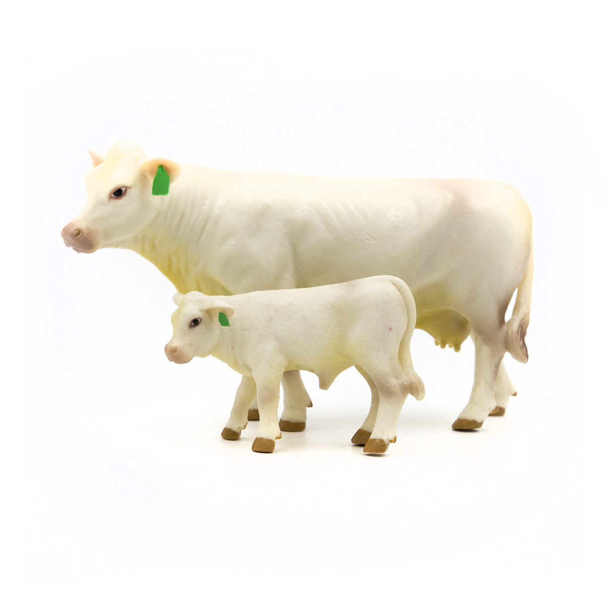 plastic toy cows