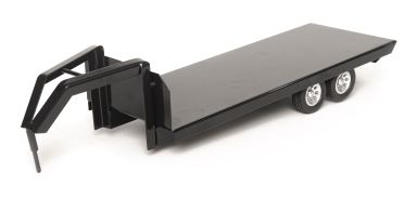 Gooseneck Flatbed Trailer Black