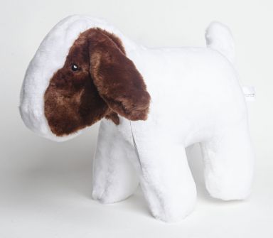 Medium Plush Boer Goat Red/White